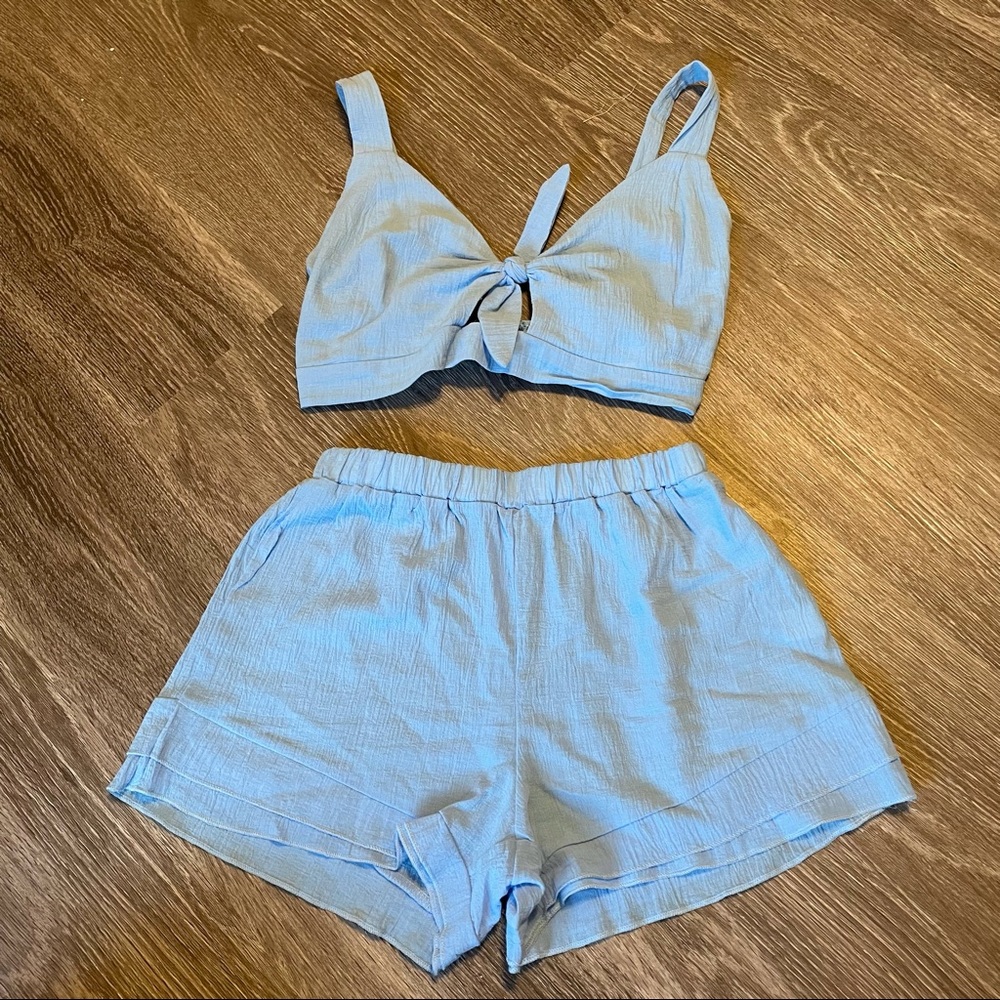 Zaful Blue Summer Set